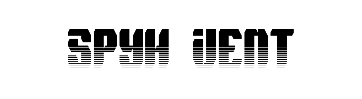 Spyh Vent  フリーフォントのダウンロード