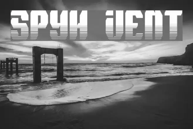 Spyh Vent Font examples