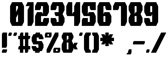 Spyh Font OTHER CHARS