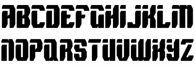 Spyh フォント 大文字