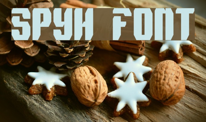 Spyh Font examples