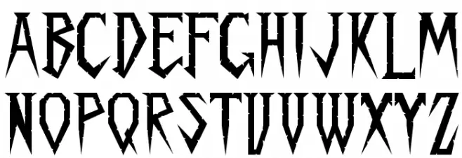 Spykker Regular Schriftart Groß