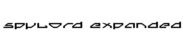 Spylord Expanded  Frei Schriftart Herunterladen