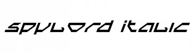 Spylord Italic  Descarca Fonturi Gratis