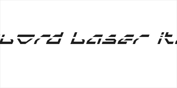 Spylord Laser Italic Logo
