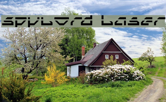 Spylord Laser Font examples