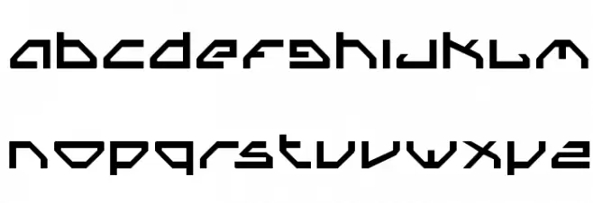 Spylord Font LOWERCASE