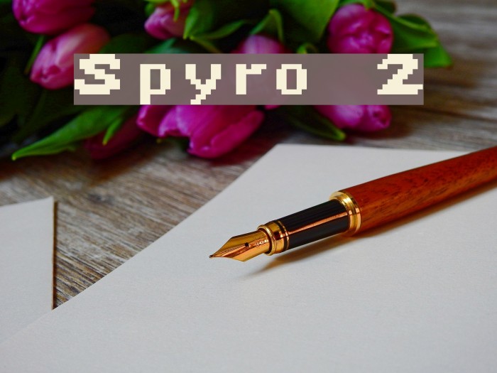 Spyro 2 Font examples