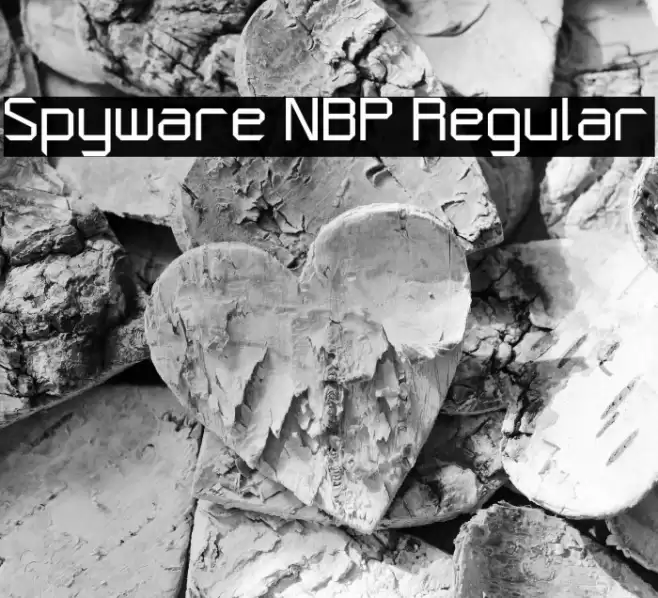 Spyware NBP Regular Font examples
