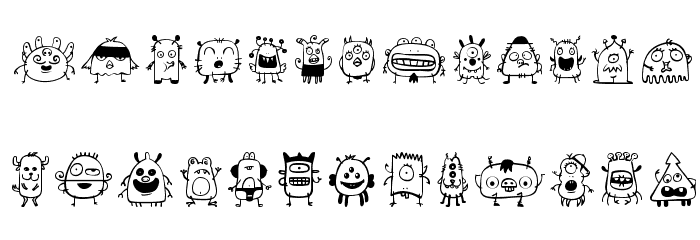 space dude Font LOWERCASE