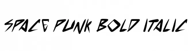 space punk Bold Italic  नि: शुल्क फ़ॉन्ट्स डाउनलोड