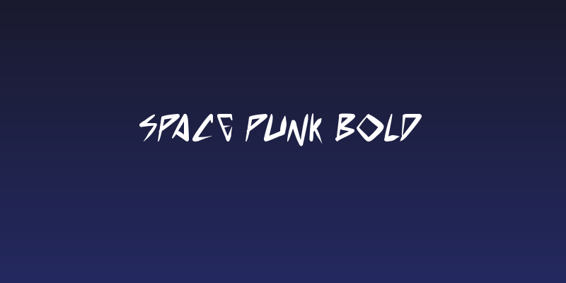 space punk Bold Social Header