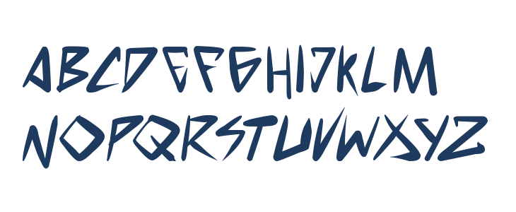space punk Bold Lowercase