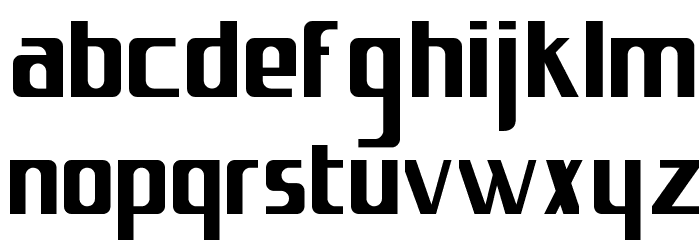 spacejunk:XL Font LOWERCASE