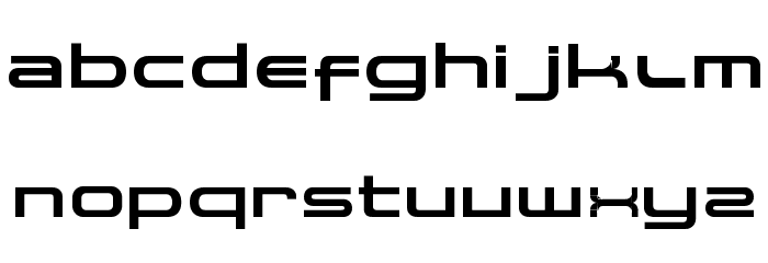 spaceman Font LOWERCASE