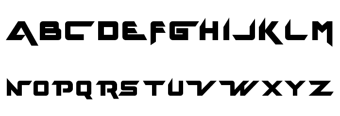 spacestation Font LOWERCASE