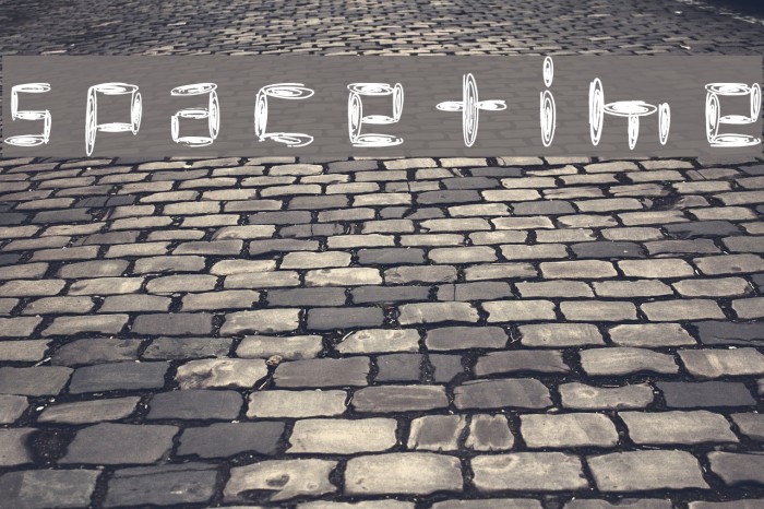 spacetime Font examples