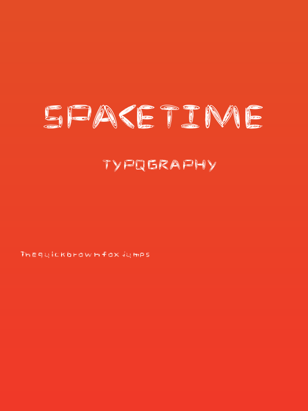 spacetime Poster
