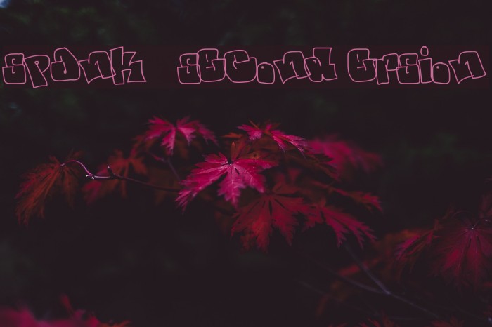 spanky 20 second version Font examples