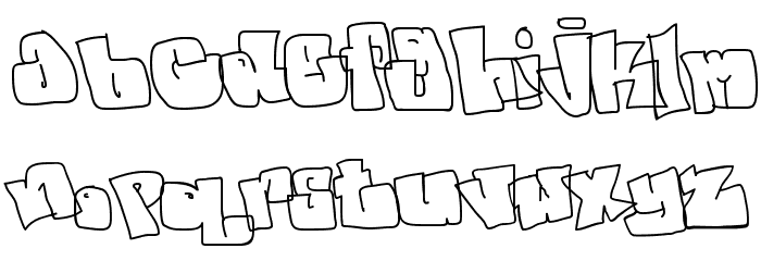spanky 20 second version Font LOWERCASE