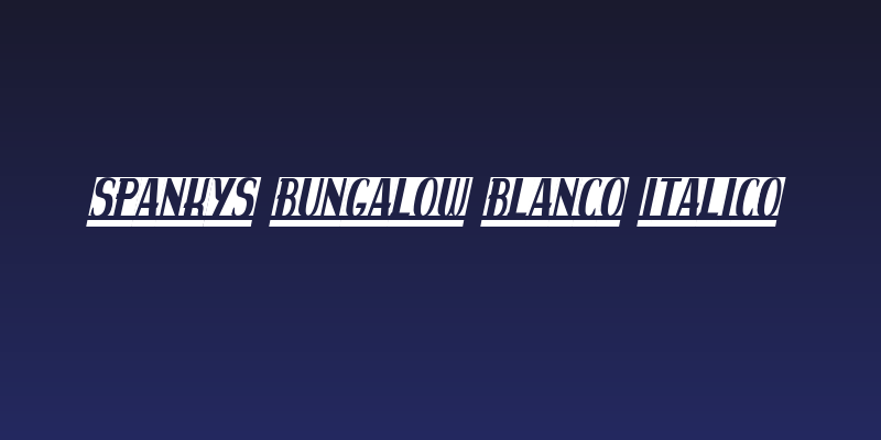 spankys bungalow blanco italico Social Header