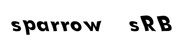 sparrow [sRB]  les polices de caractères gratuit tlcharger