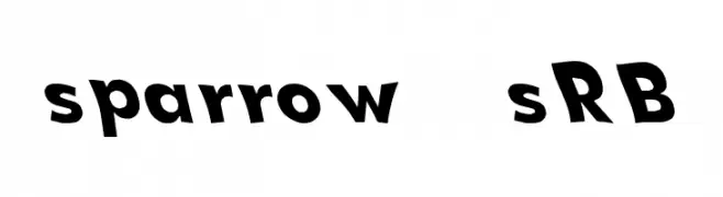 sparrow [sRB]  Fuentes Gratis Descargar