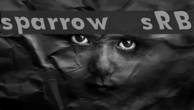 sparrow [sRB] Font examples