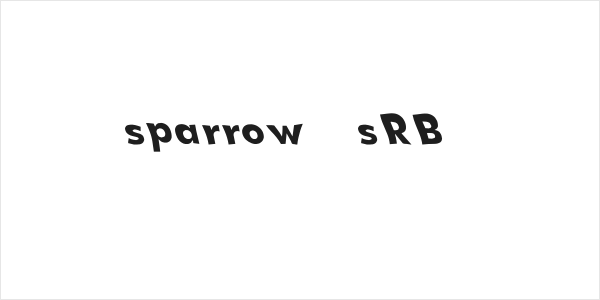 sparrow [sRB] Logo