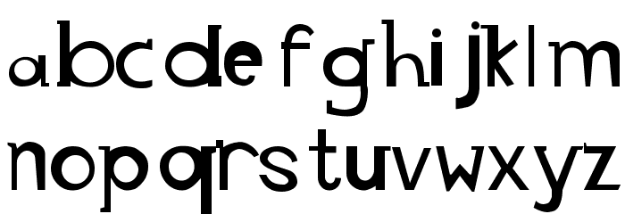 special product Font LOWERCASE