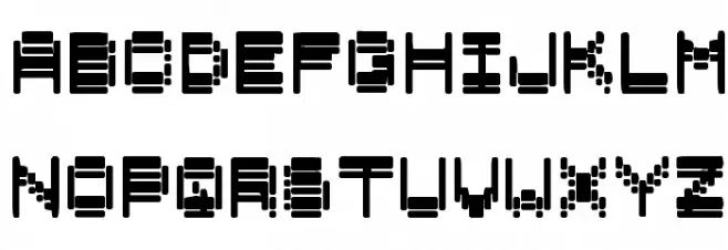 spectrum smudged Schriftart Groß