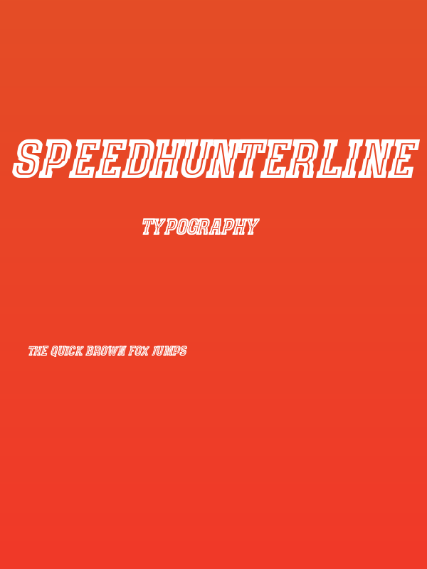 speedhunterline Poster