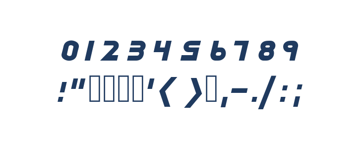 speedtest Other Characters