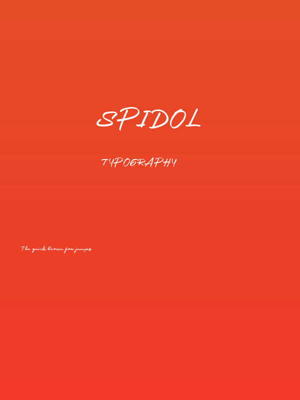 spidol Poster