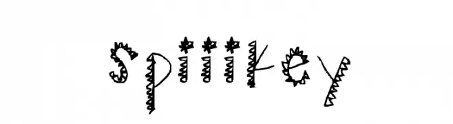spiiikey  免费字体下载