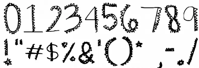 spiiikey Font OTHER CHARS