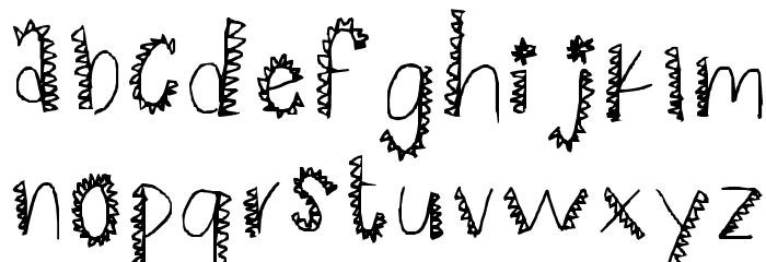spiiikey Fonte MINÚSCULAS
