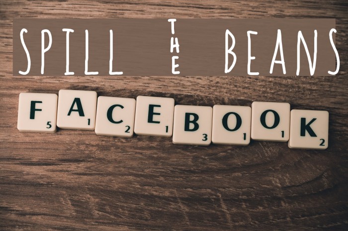spill _ beans Font examples