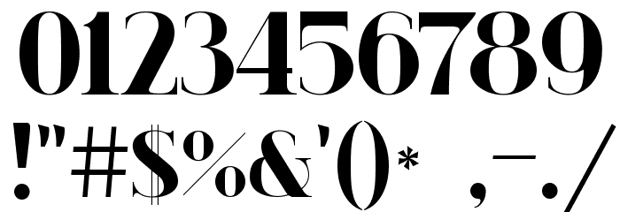 spinwerad Bold Font OTHER CHARS