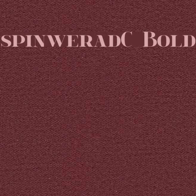 spinweradC Bold Example 2
