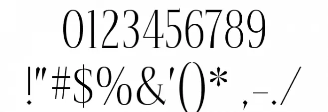 spirequal Light Font OTHER CHARS