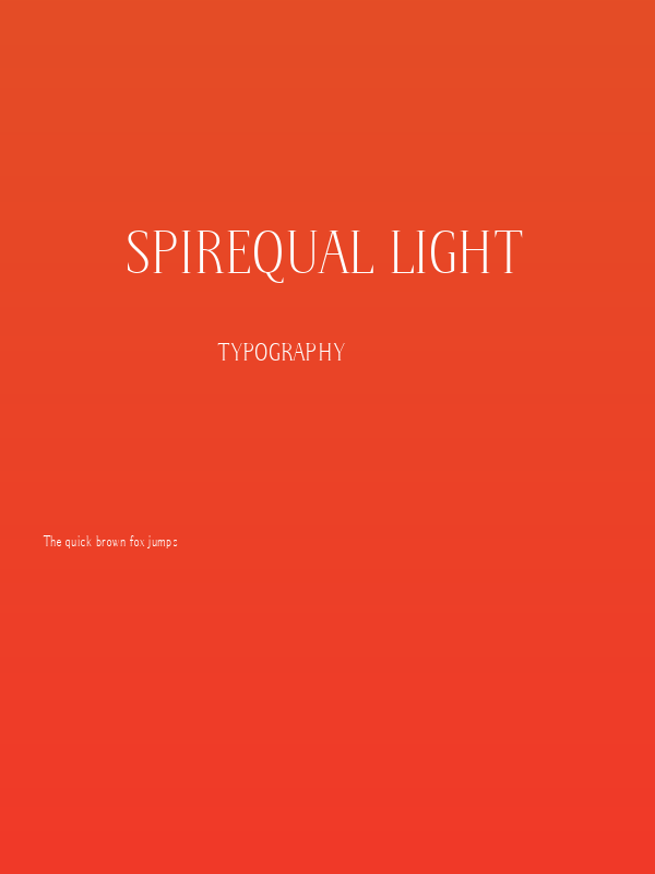 spirequal Light Poster