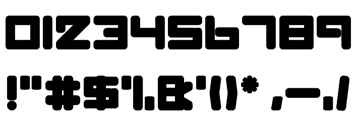 spleen machine pk Font OTHER CHARS