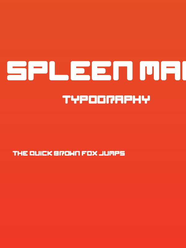 spleen machine pk Poster
