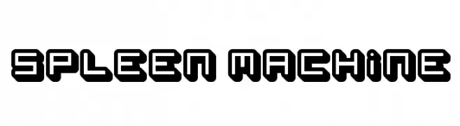 spleen machine  Скачать бесплатные шрифты