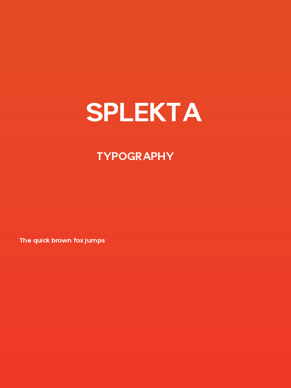 splekta Poster