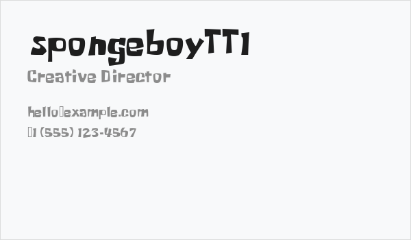 spongeboyTT1 Business Card