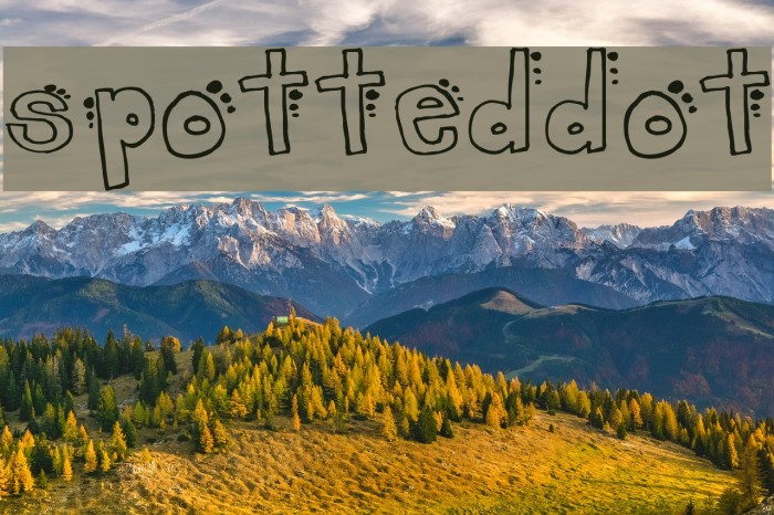 spotted dot Example 2