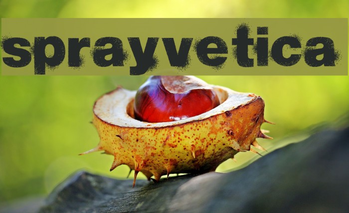 sprayvetica Example 1