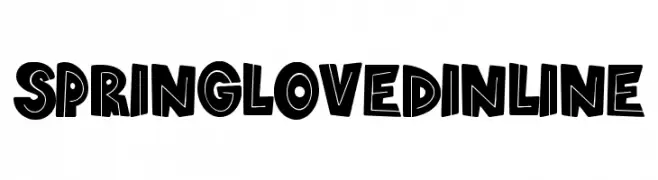 springloved inline  Frei Schriftart Herunterladen